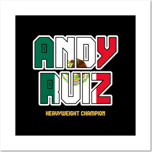 Andy Ruiz Jr. Posters and Art